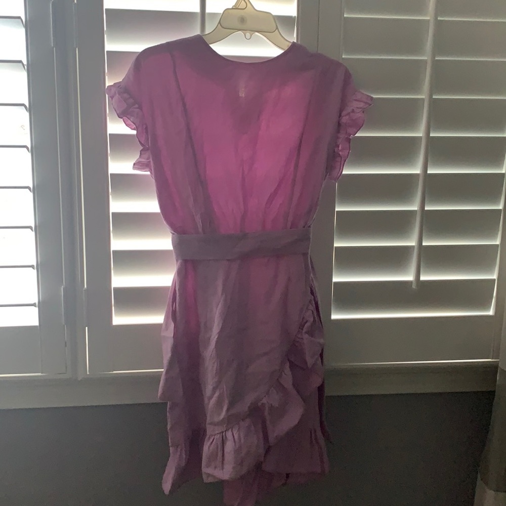 Amazon flowy lavender dress
